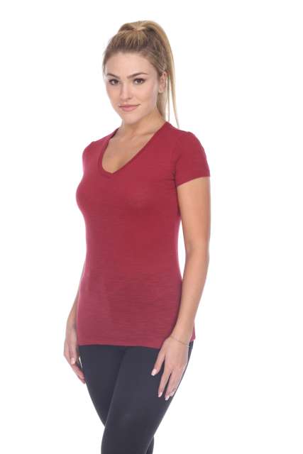6053 Juniors Cap Sleeve Cotton Slub Tee