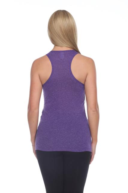 2004 Junior's Poly Linen Blend Racerback Tank