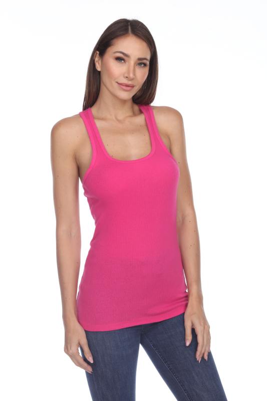 2001 Drop Needle Rib Racerback Tank