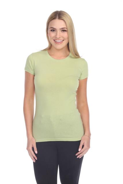 1000 Junior's Luxury Cap Sleeve Crew Neck Tee