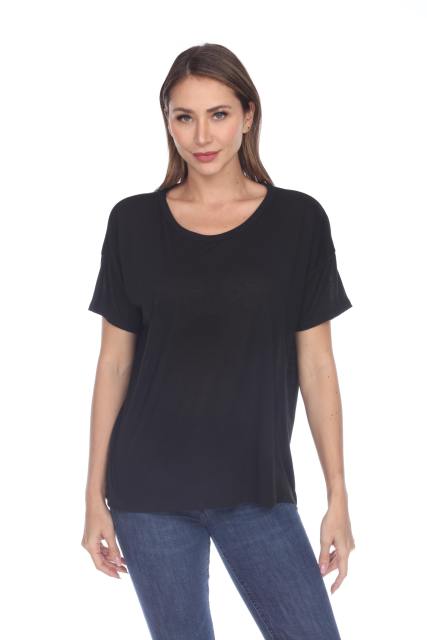 3306 Junior's Drop Shoulder Tee
