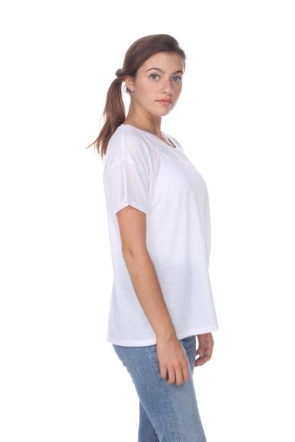 3306 Junior's Drop Shoulder Tee
