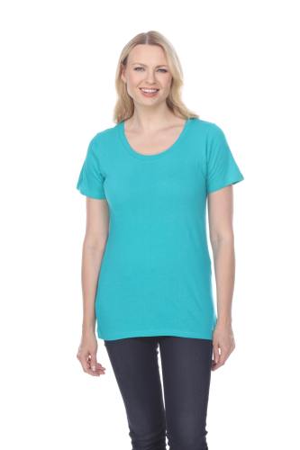 7100 Ladies Jersey Short Sleeve Scoop Neck Tee