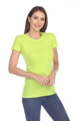 1000 Junior's Luxury Cap Sleeve Crew Neck Tee