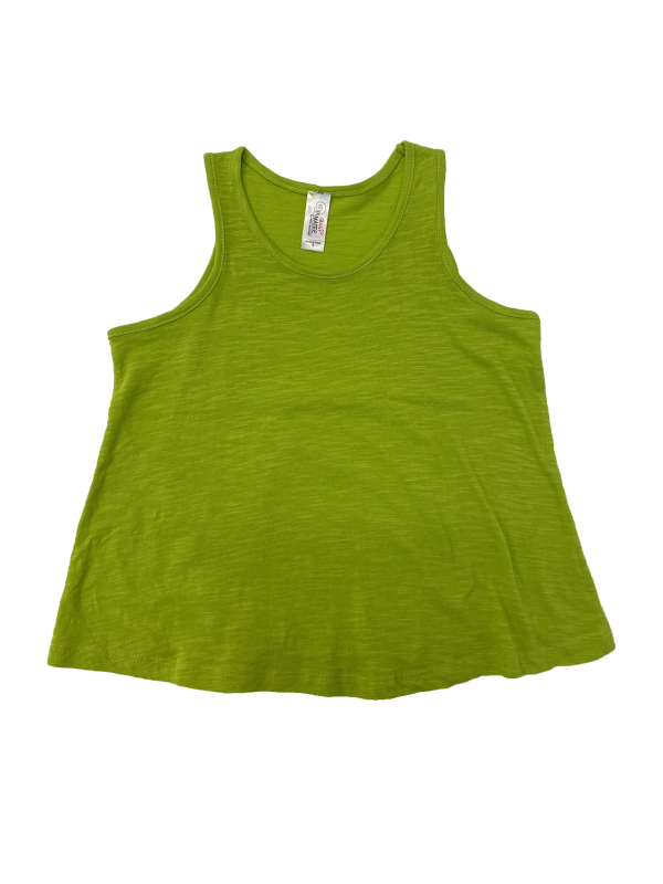 9007 Girls Curve Hem Flowy Tank