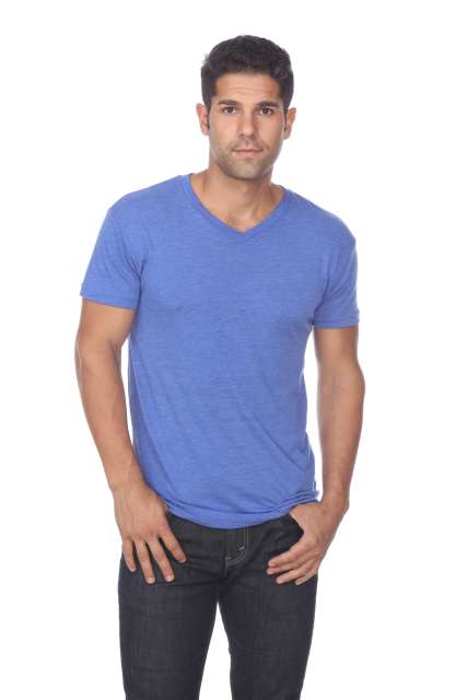 3751 Men's Tri Blend V-Neck Tee