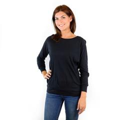 7904 Bamboo Rayon Blend Ladies Long Sleeve Pullover