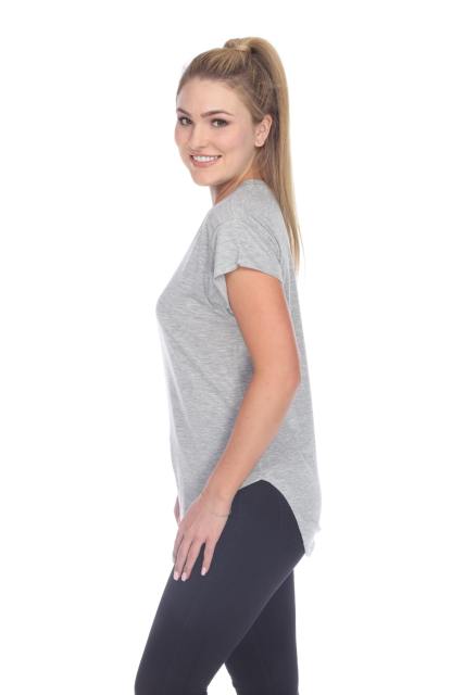 3307 Junior's Modern Cap Sleeve Tee