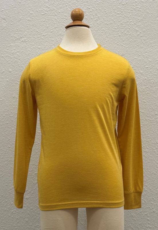 9103 Youth Long Sleeve Tri Blend Crewneck Tee