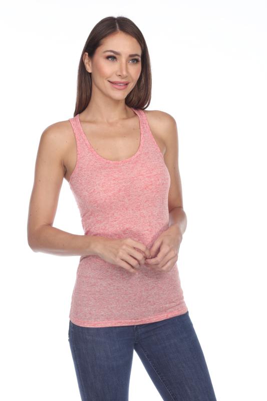 2004 Junior's Poly Linen Blend Racerback Tank