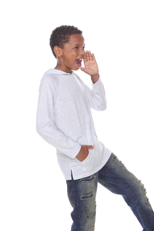 9606 Youth Tri Blend Pullover Hoodie