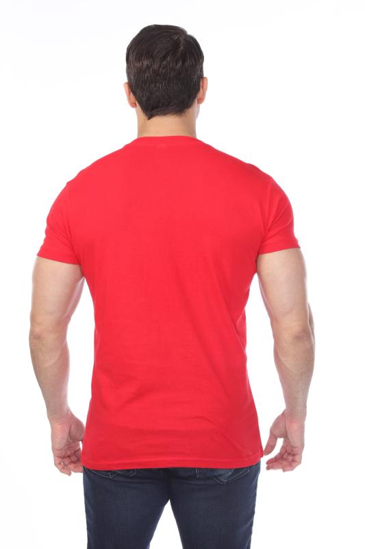 4601 Men's Slim FIt Short Sleeve V-Neck Tee