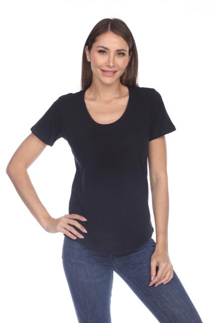 1001 Juniors Scoop Neck Tee