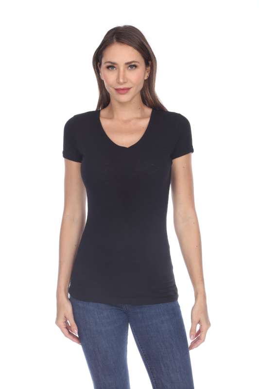 6053 Juniors Cap Sleeve Cotton Slub Tee