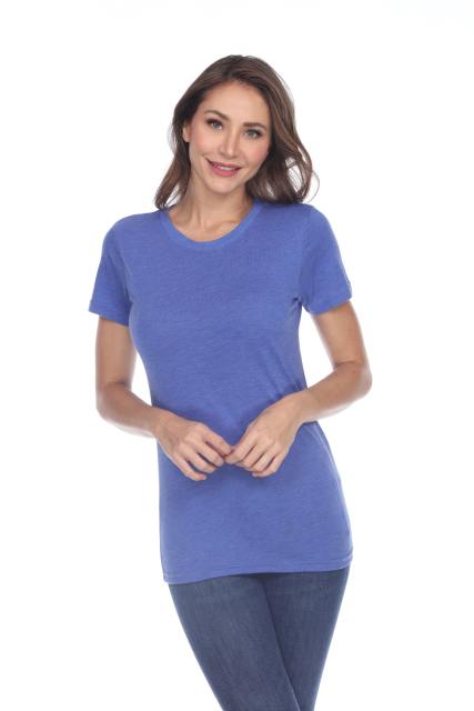3200 Junior's Tri Blend Short Sleeve Crew Neck Tee