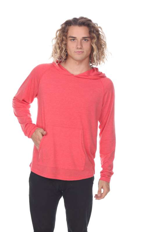3606 Adult Unisex Pullover Hoodie with Curve Hem