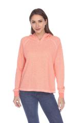 8906 Junior's French Terry Boxy Hoodie Pullover