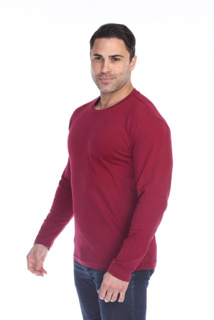 4700 Men's Slim Fit Long Sleeve Crew Neck Tee