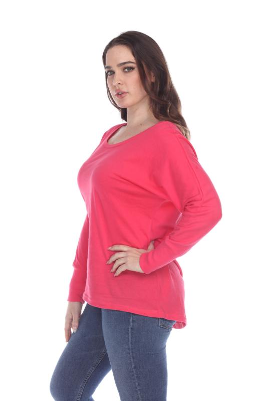 1101 Junior's Kimono Long Sleeve Hi-Lo Tee