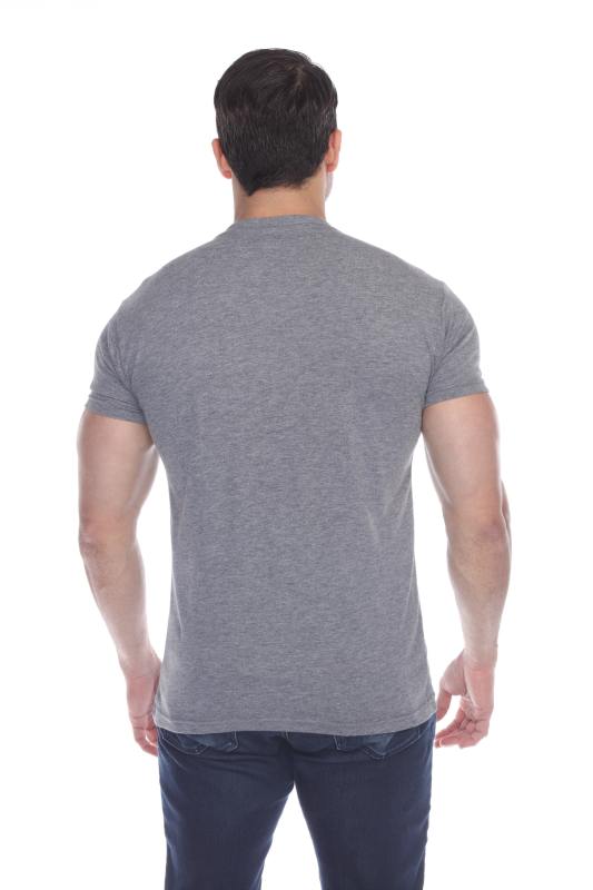 3751 Men's Tri Blend V-Neck Tee