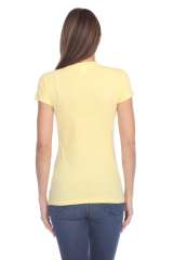 1000 Junior's Luxury Cap Sleeve Crew Neck Tee