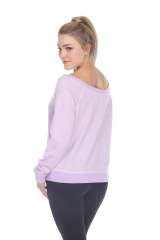 8904 Junior's French Terry Long Sleeve Pullover