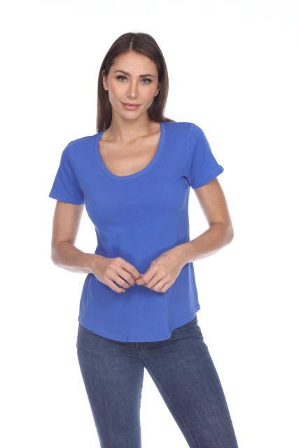 1001 Juniors Scoop Neck Tee