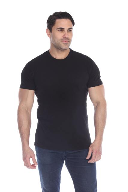 6550 Men's Short Sleeve Cotton Slub Tee