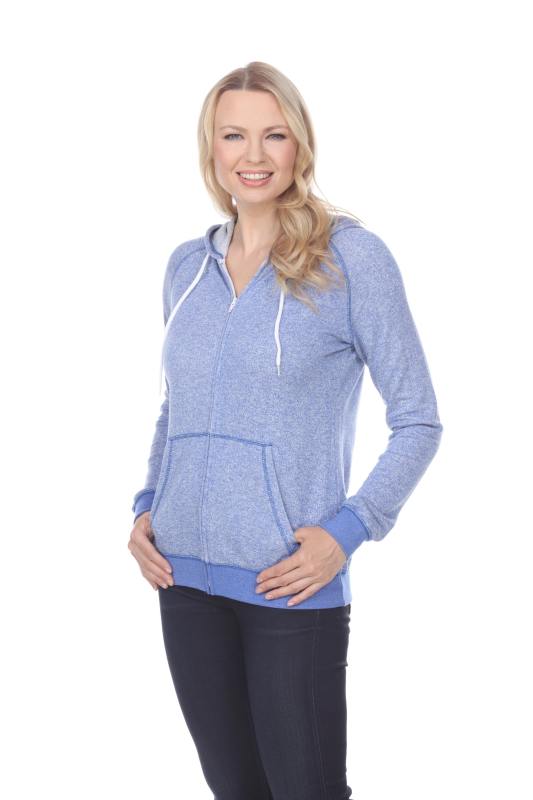 7892 Ladies French Terry Long Sleeve Zip Hoodie