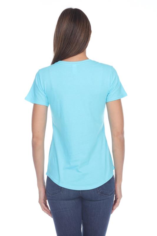 1001 Juniors Scoop Neck Tee
