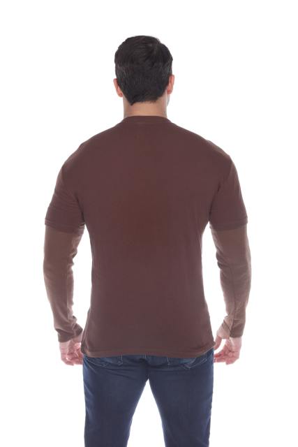 4760 Men's Thermal 2-fer Long Sleeve Jersey Tee