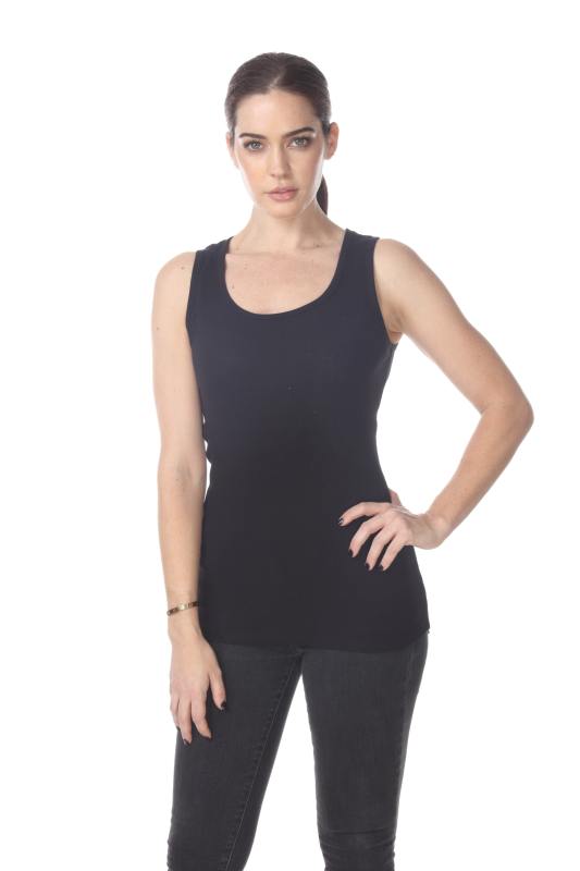 2000 2 x 1 Rib Tank Top