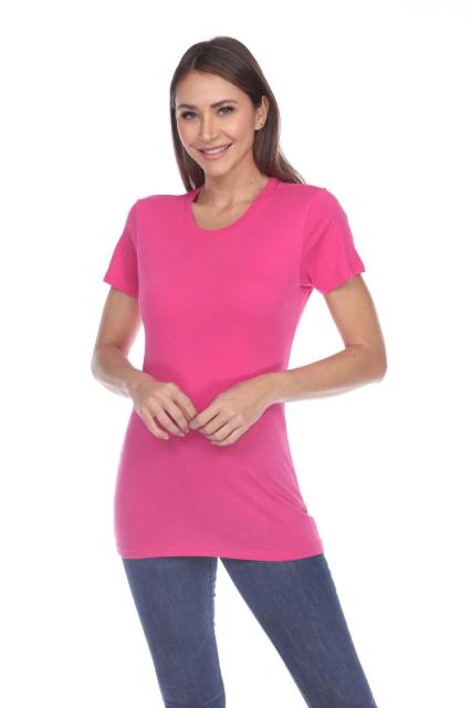 3900 Junior's Bamboo Blend Short Sleeve Crew Neck Tee