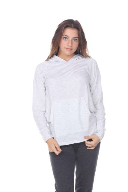 3606 Adult Unisex Pullover Hoodie with Curve Hem