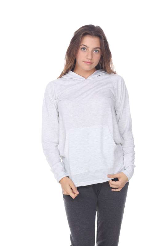 3606 Adult Unisex Pullover Hoodie with Curve Hem