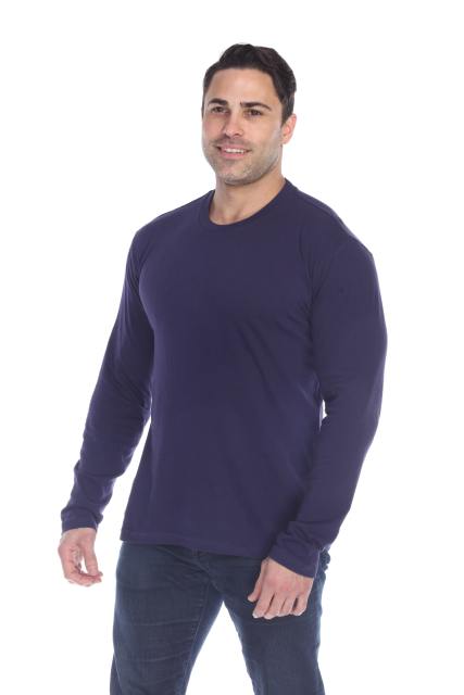 4700 Men's Slim Fit Long Sleeve Crew Neck Tee