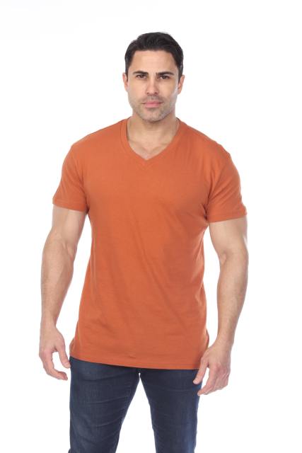 4601 Men's Slim FIt Short Sleeve V-Neck Tee