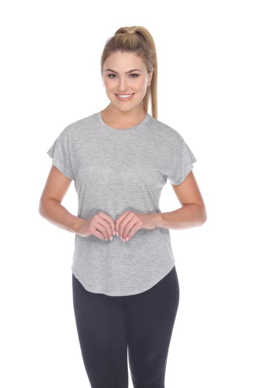 3307 Junior's Modern Cap Sleeve Tee
