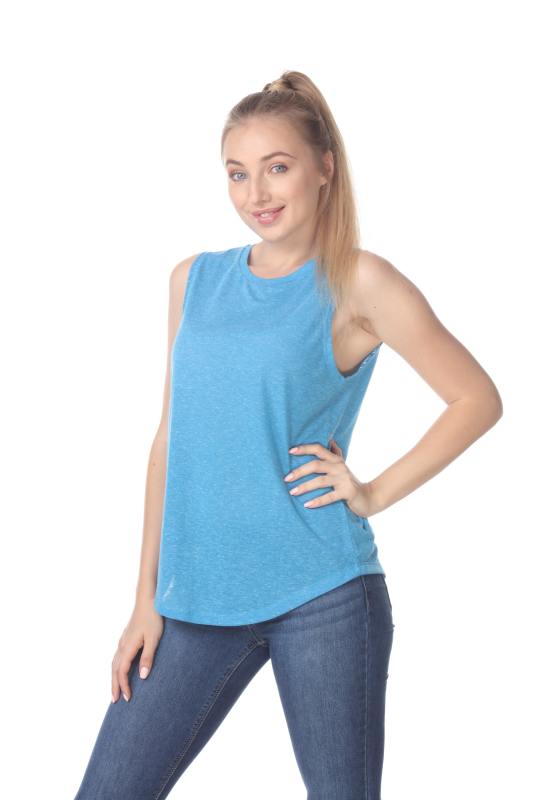 2009 Junior's Poly Linen Muscle Tank