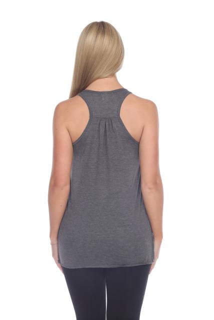 3301 Junior's Racerback Viscose Flowy Tank