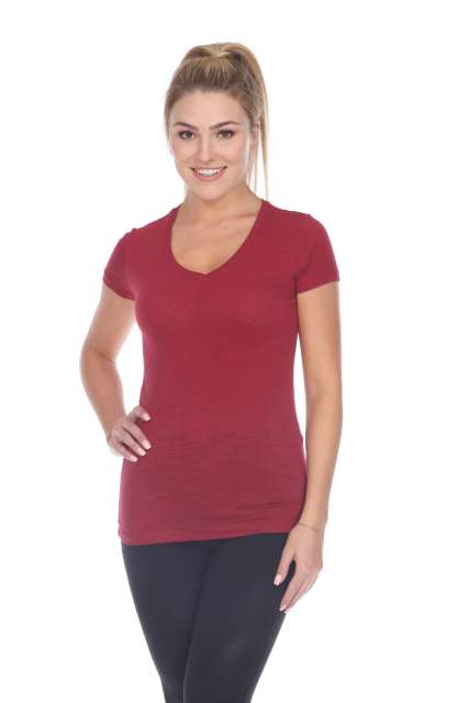 6053 Juniors Cap Sleeve Cotton Slub Tee