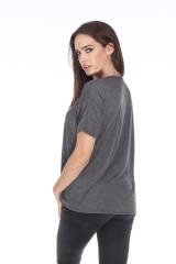3306 Junior's Drop Shoulder Tee