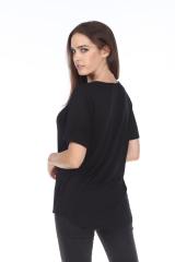 3303 Junior's Relaxed Modal V-Neck Tee