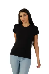 1005 Side Slit High Rise Short Sleeve Tee