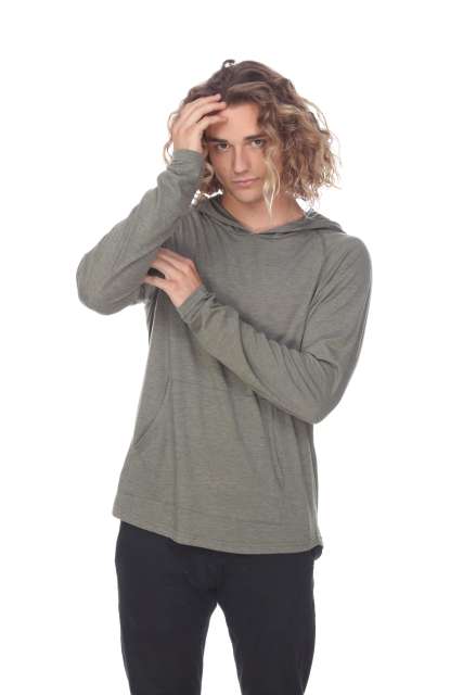 3606 Adult Unisex Pullover Hoodie with Curve Hem