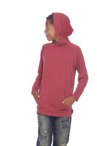 9606 Youth Tri Blend Pullover Hoodie