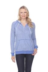 7892 Ladies French Terry Long Sleeve Zip Hoodie