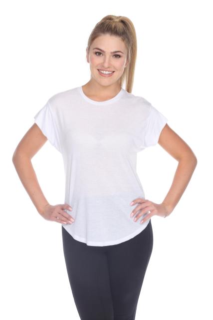 3307 Junior's Modern Cap Sleeve Tee