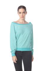 8904 Junior's French Terry Long Sleeve Pullover