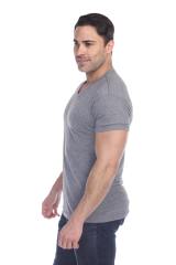 3751 Men's Tri Blend V-Neck Tee